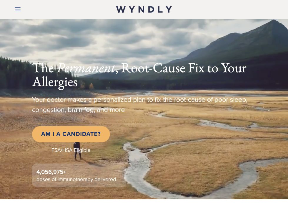 hero screenshot of the Digital Health Platform website.